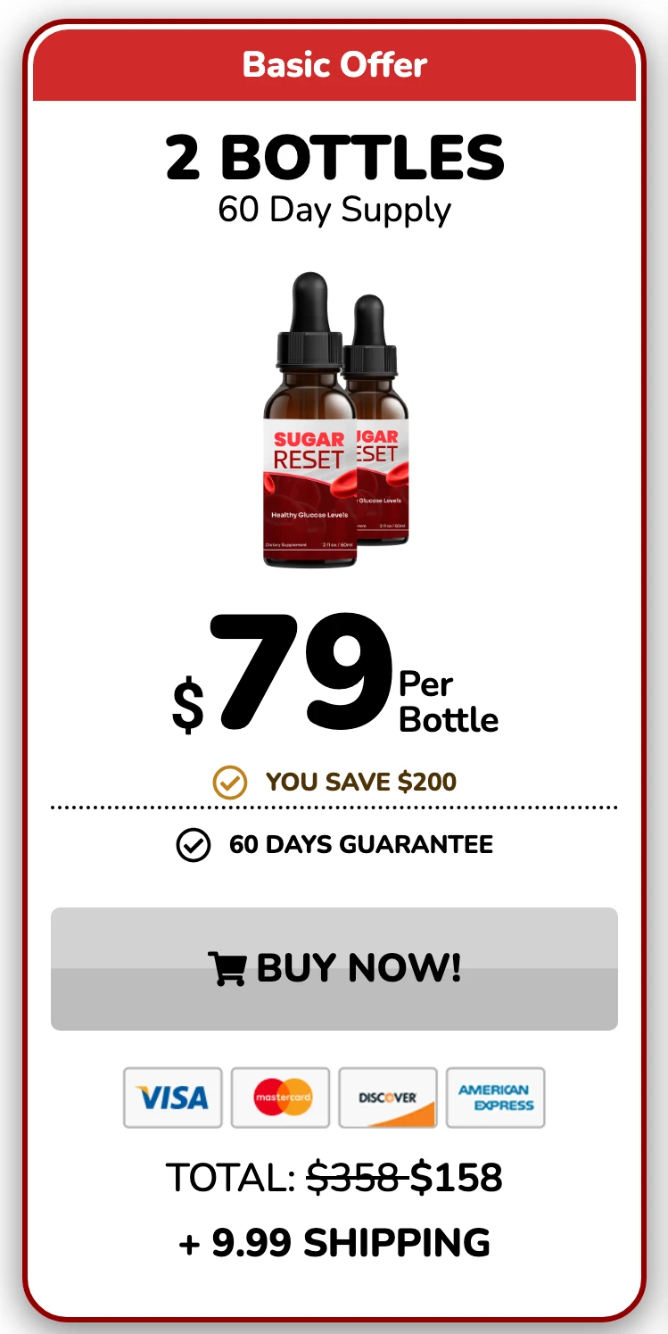 Sugar Reset 2 bottles